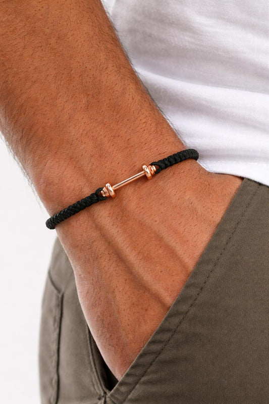 Dumbell Bileklik | 925 Ayar Gümüş