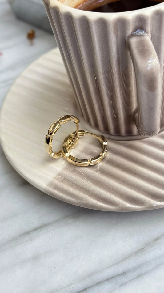 Halka Küpe | 14 Ayar Altın