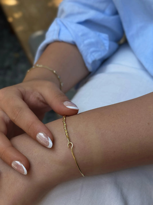 Özel Tasarım Düğüm Bileklik | 925 Gümüş