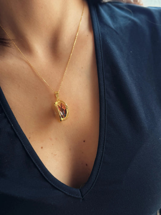 Resimli Anı Kolye | 925 Gümüş