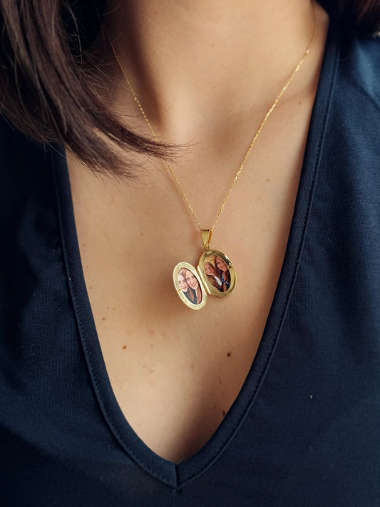 Resimli Anı Kolye | 925 Gümüş