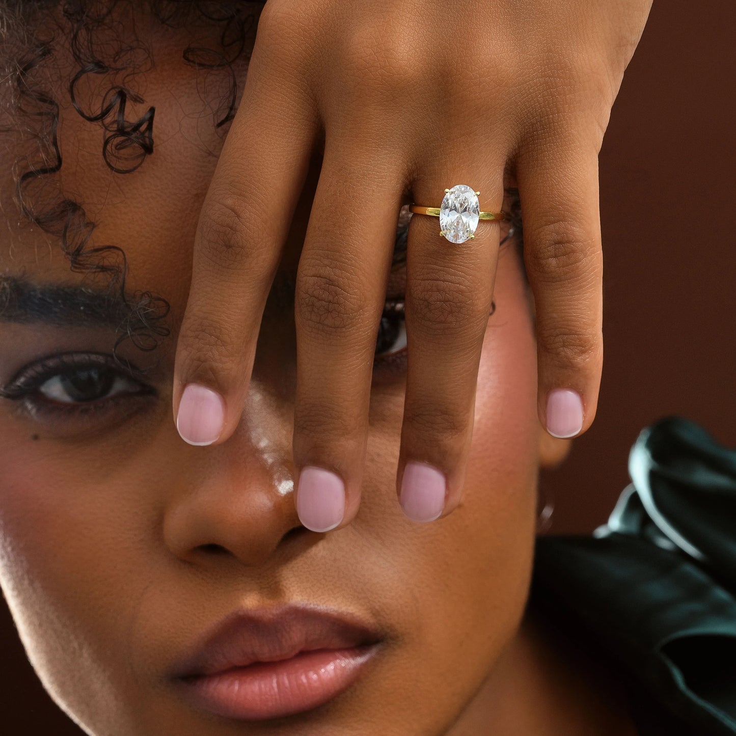 Oval Taşlı Zarif Yüzük | 925 Ayar Gümüş