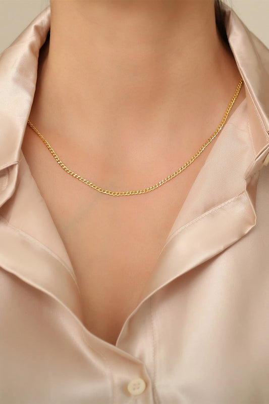 Kişiye Özel Zincir Kolye | 14 Ayar Altın